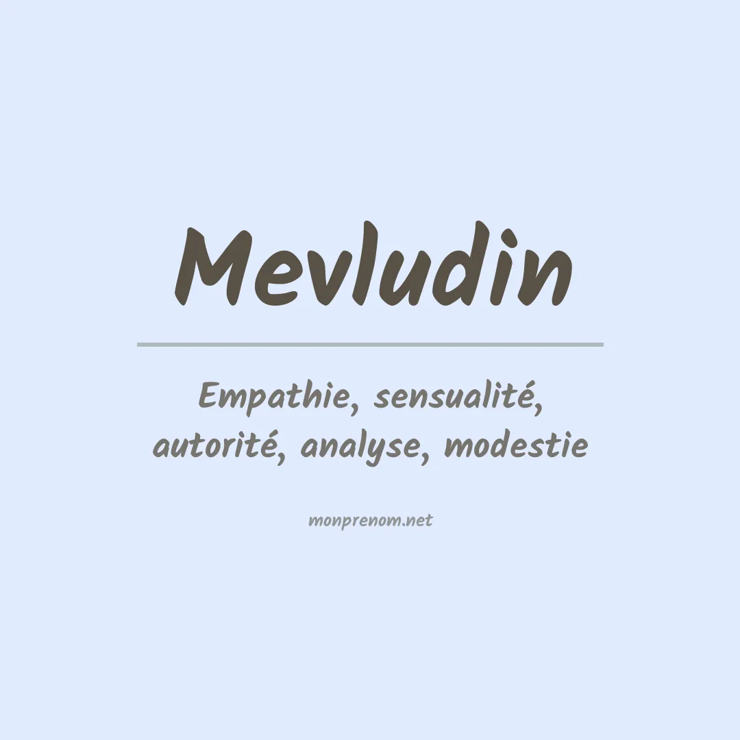 Prénom Mevludin