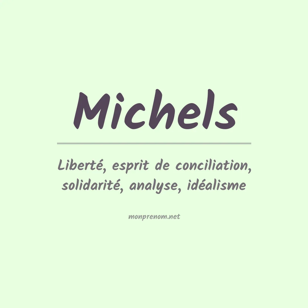 Prénom Michels