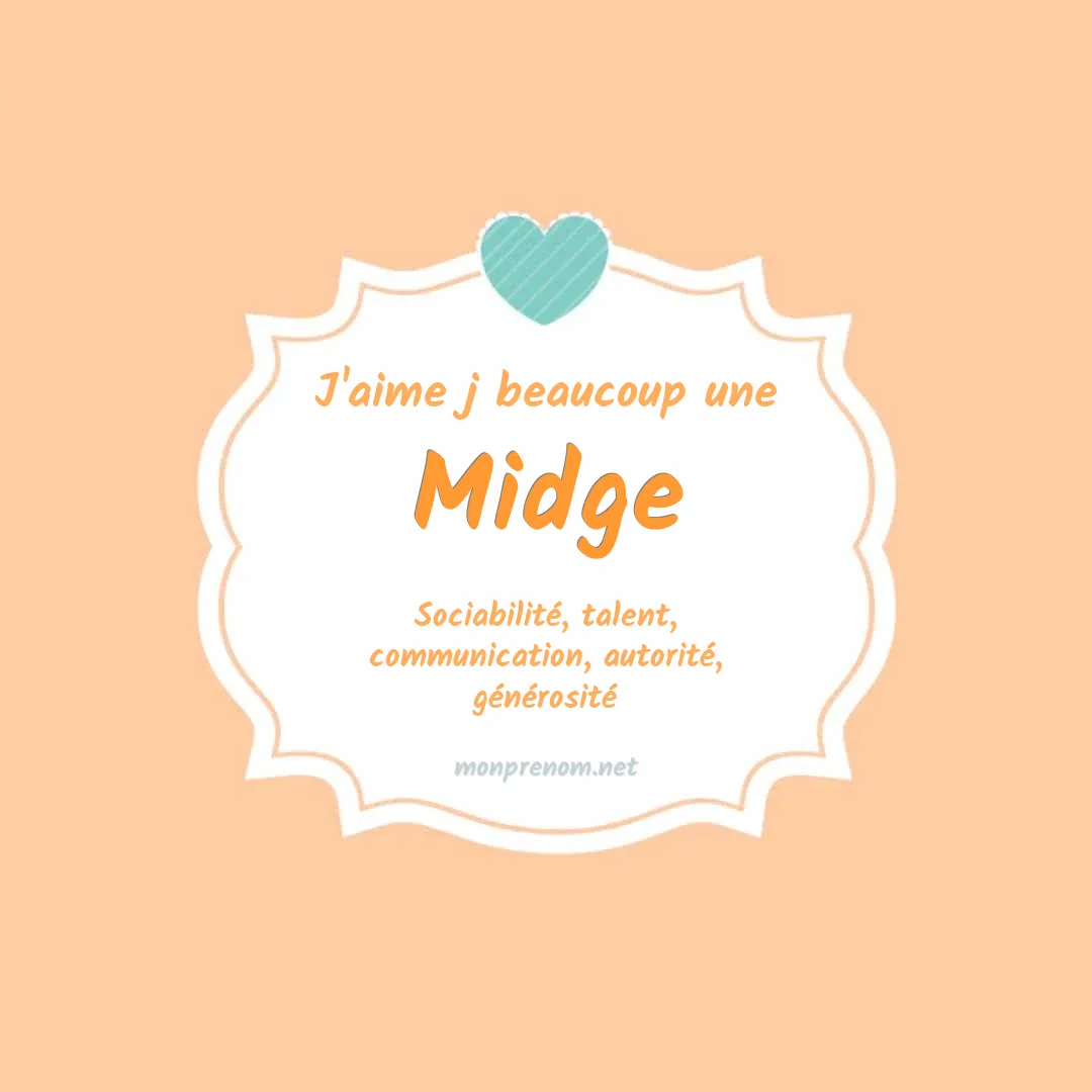 J'aime beaucoup Midge