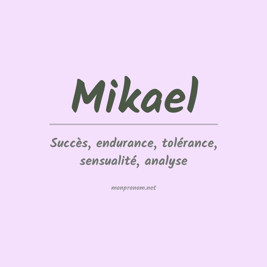Prénom Mikael