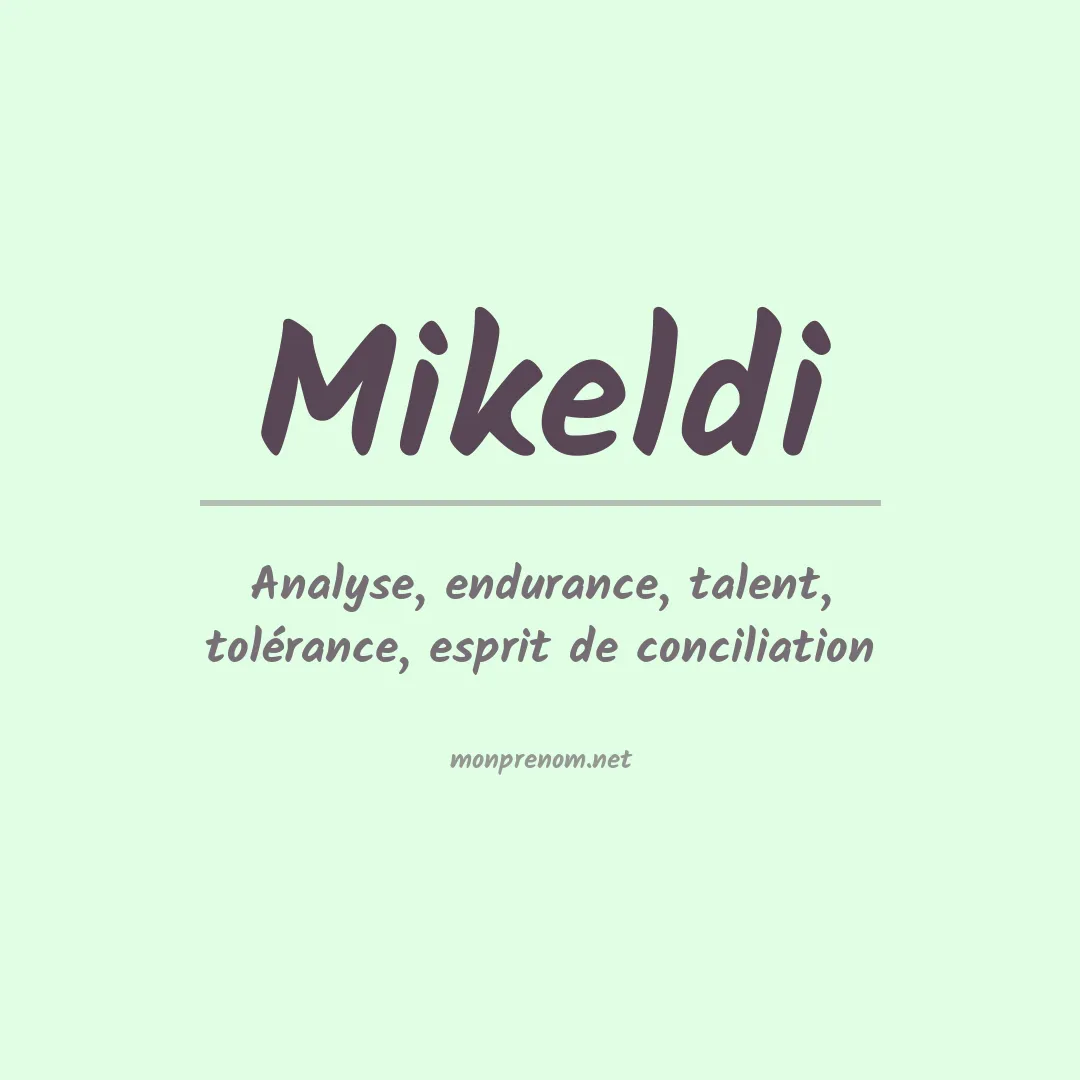 Prénom Mikeldi