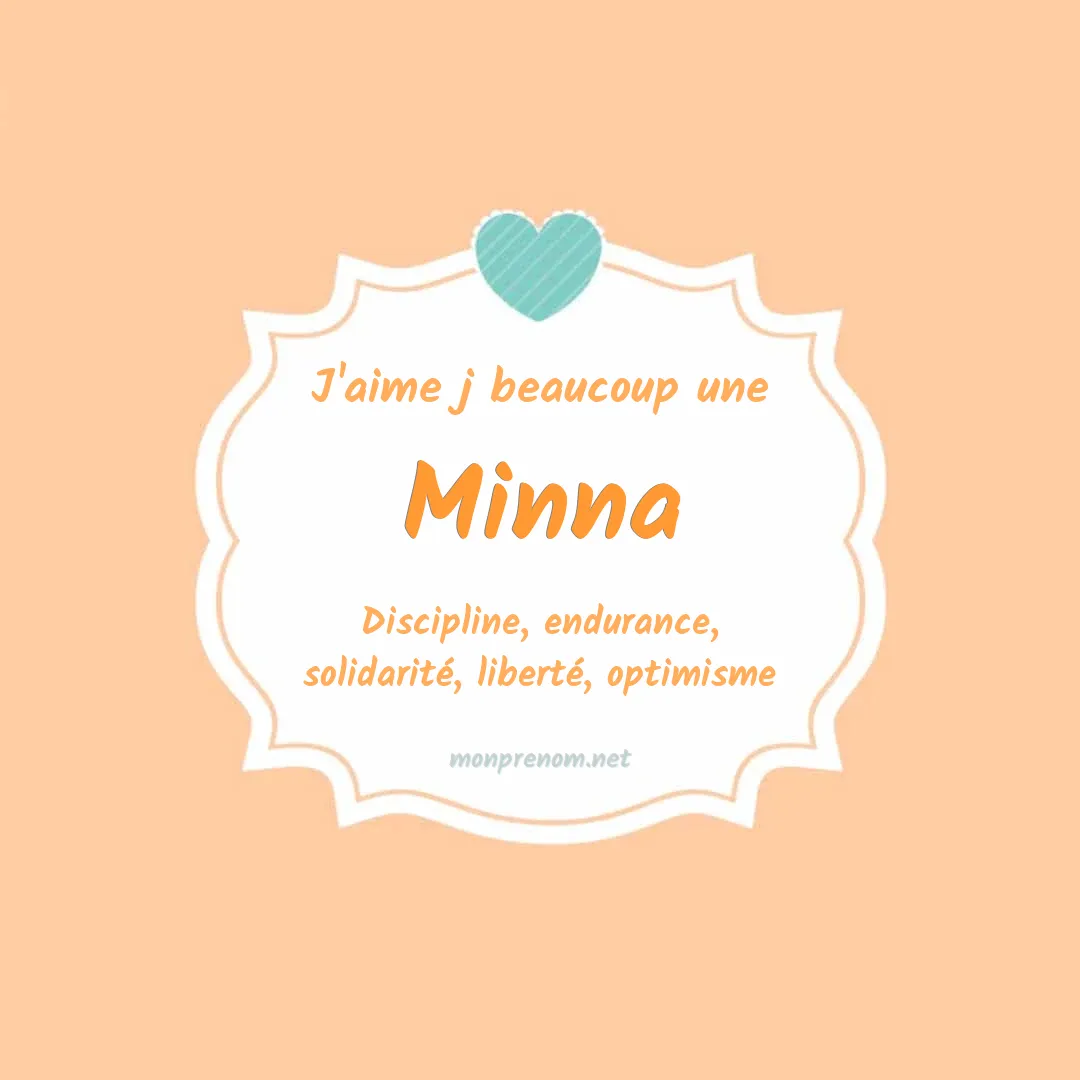 J'aime beaucoup Minna