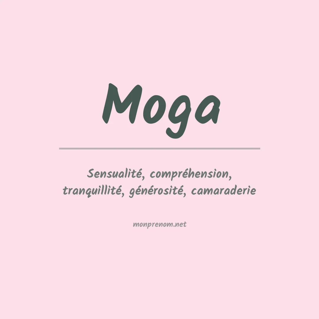 Prénom Moga
