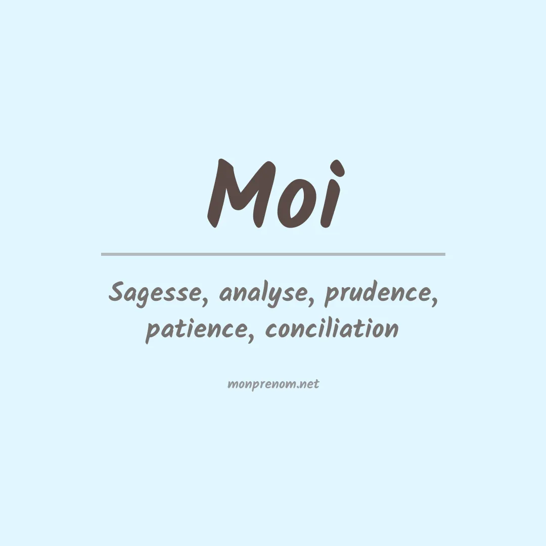 Prénom Moi