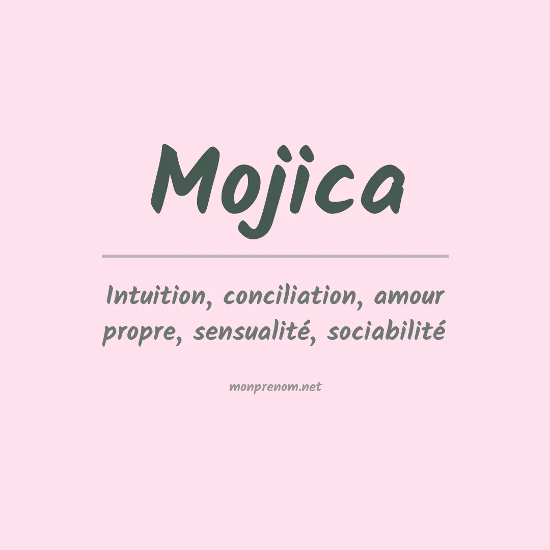 Prénom Mojica