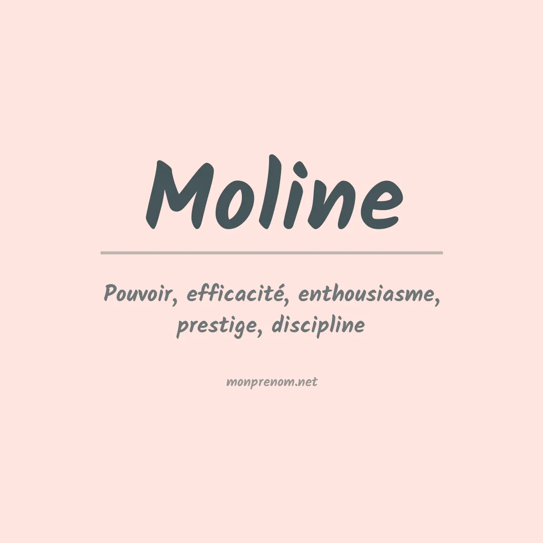 Prénom Moline