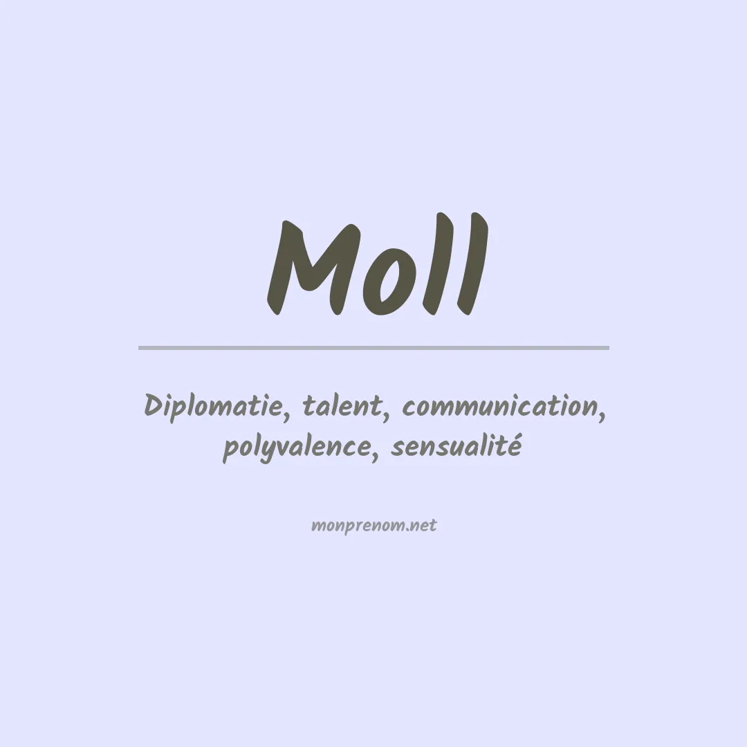 Prénom Moll