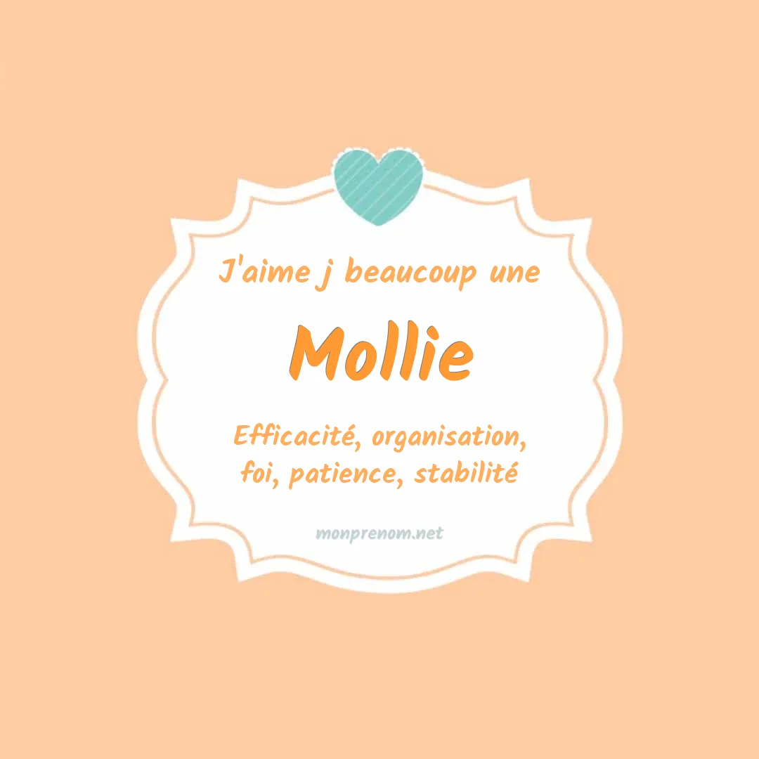 J'aime beaucoup Mollie