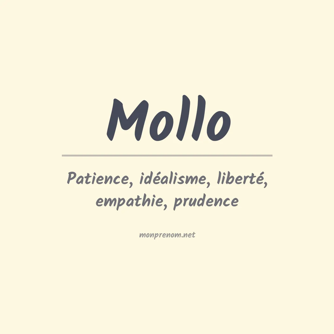 Prénom Mollo