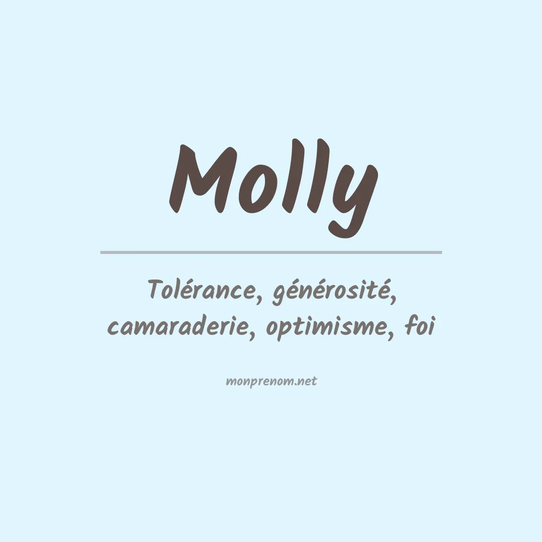 Prénom Molly