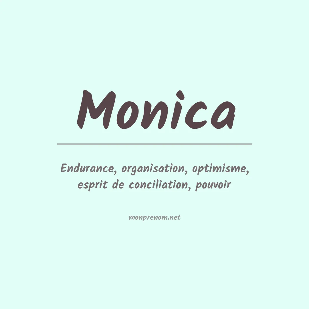 Prénom Monica