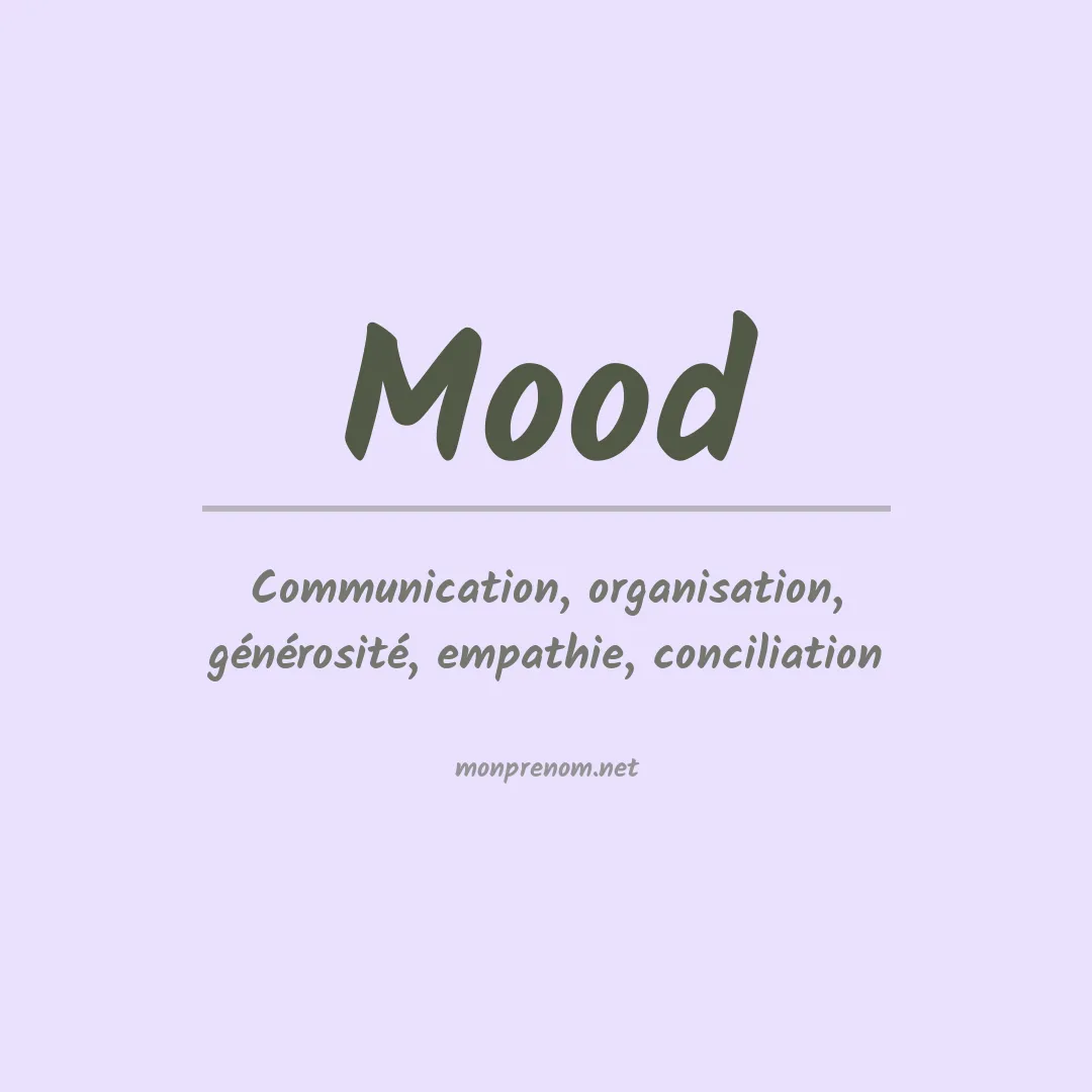 Prénom Mood