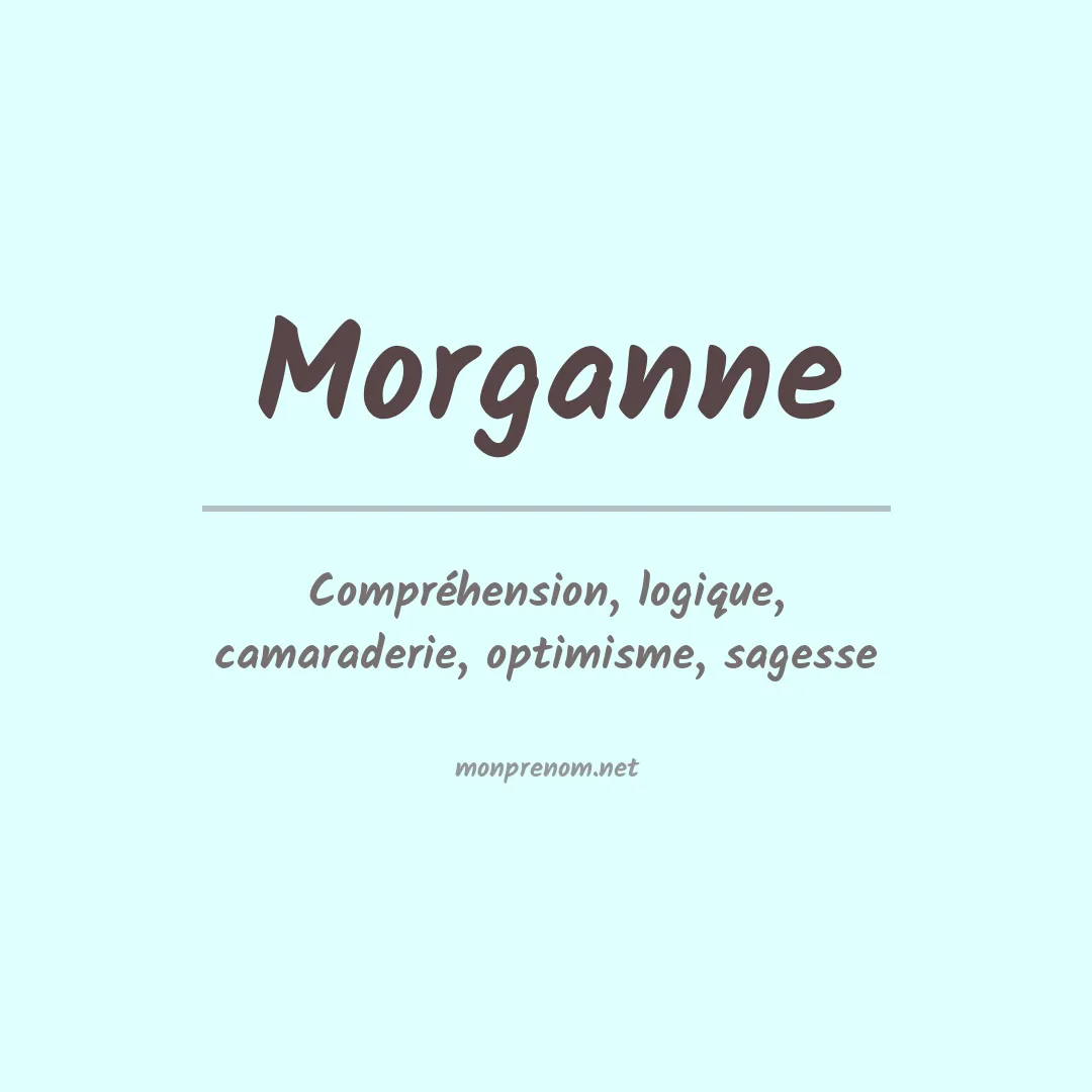 Prénom Morganne