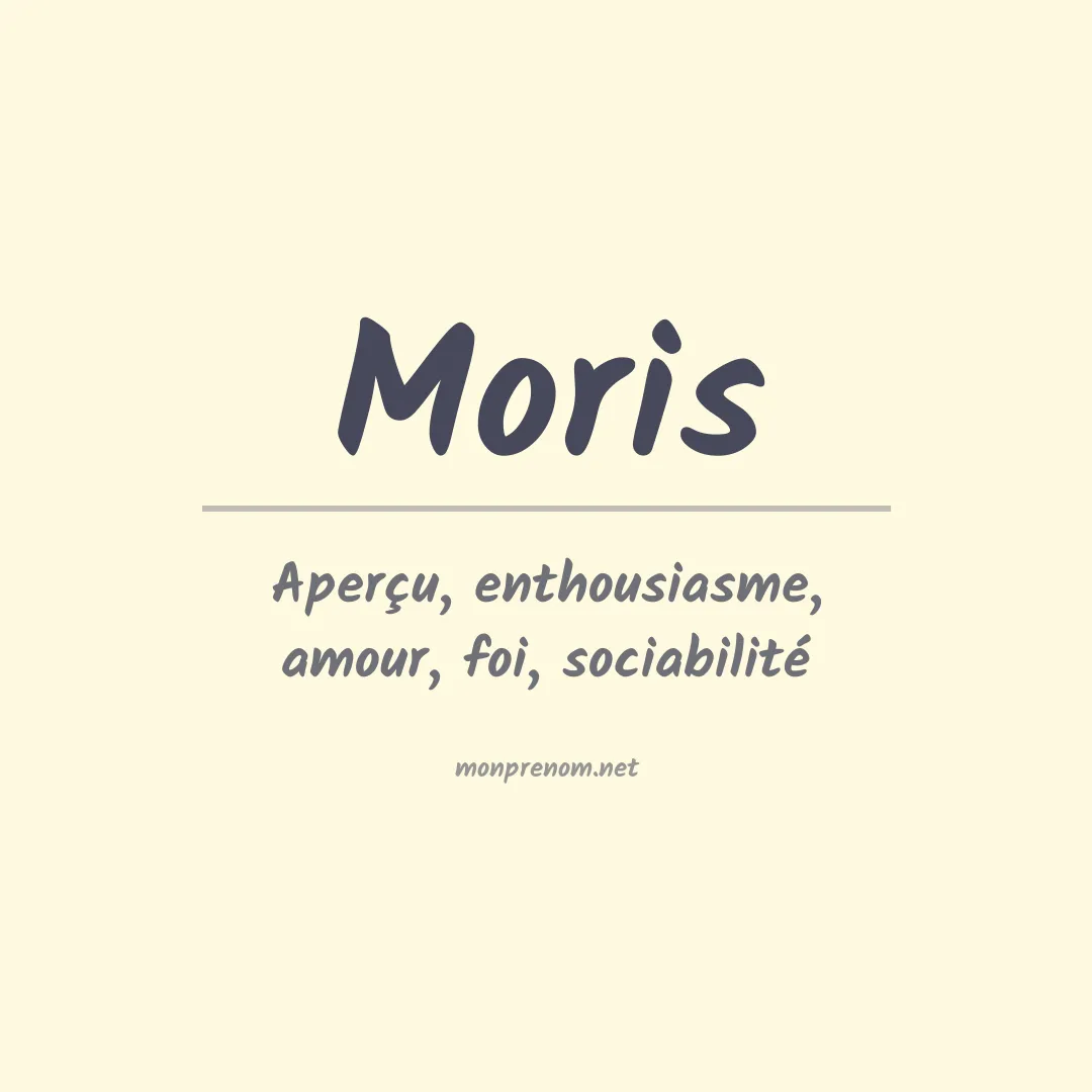 Prénom Moris