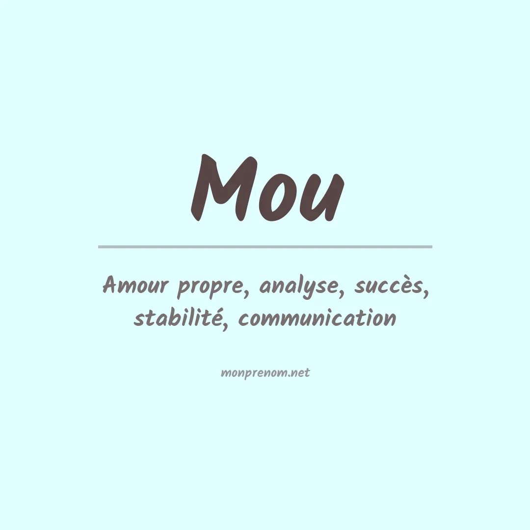 Prénom Mou