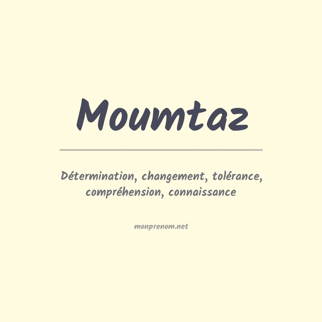 Prénom Moumtaz