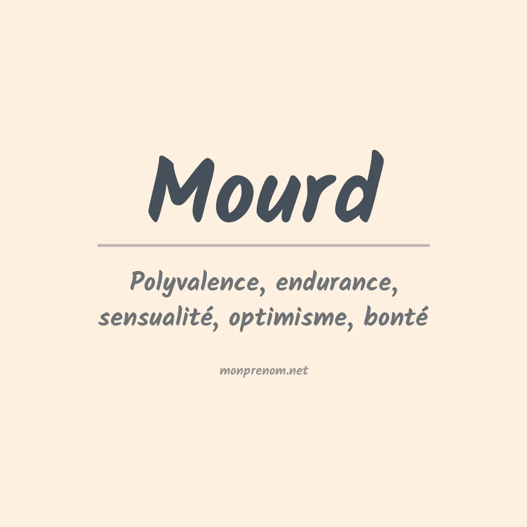 Signification du prénom Mourd