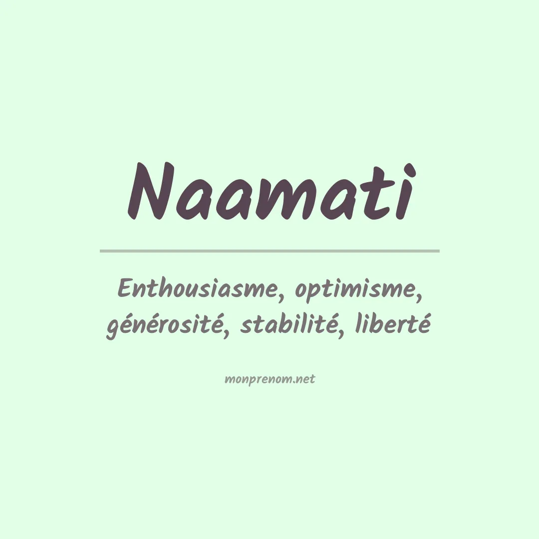 Prénom Naamati