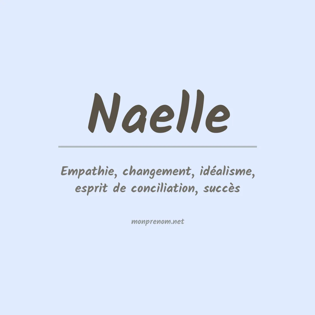 Prénom Naelle