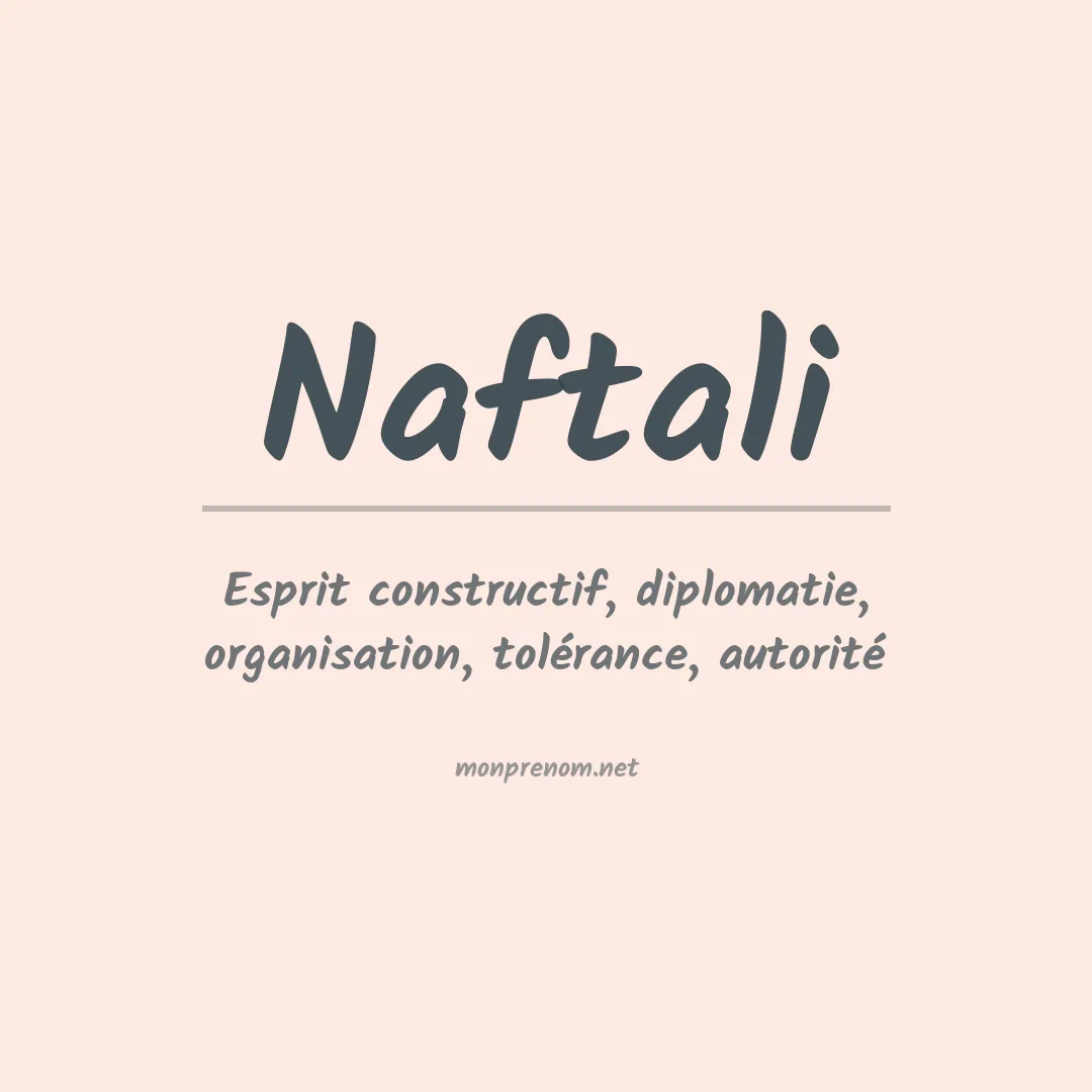 Prénom Naftali