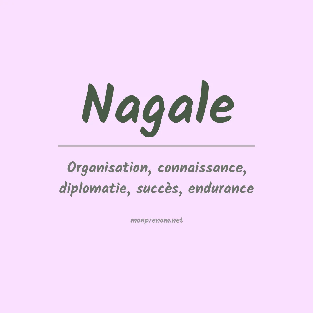 Prénom Nagale