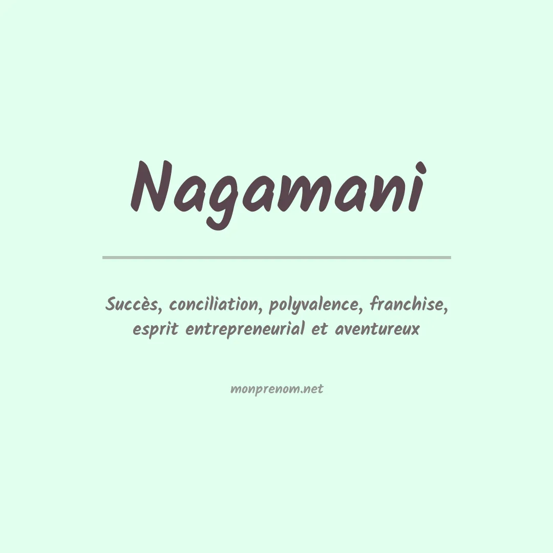 Signification du prénom Nagamani