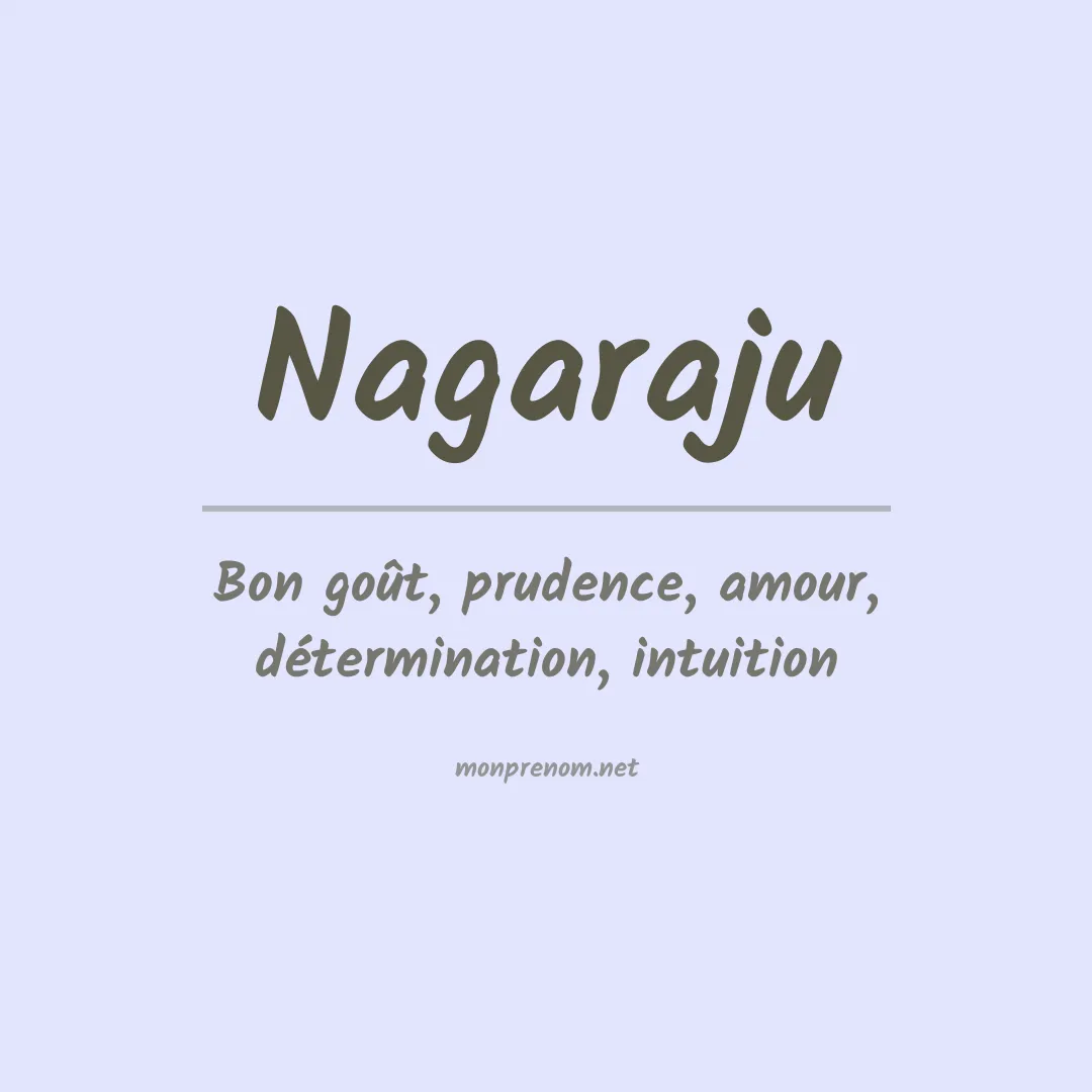 Prénom Nagaraju