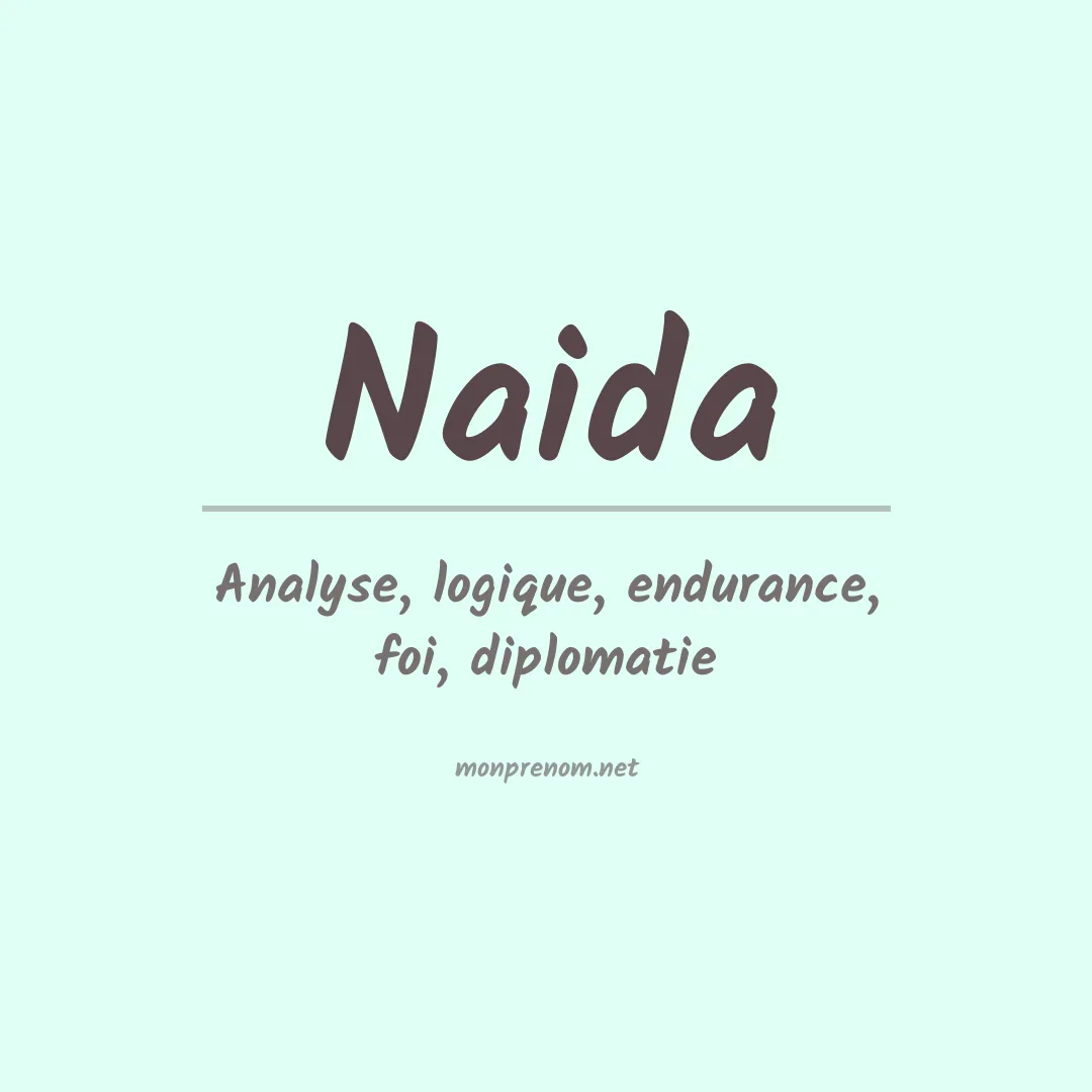 Prénom Naida