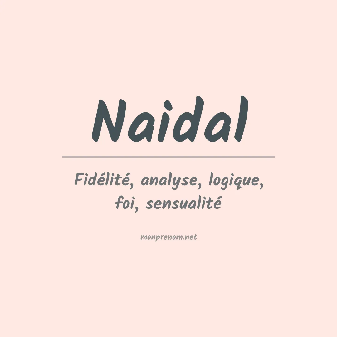 Prénom Naidal