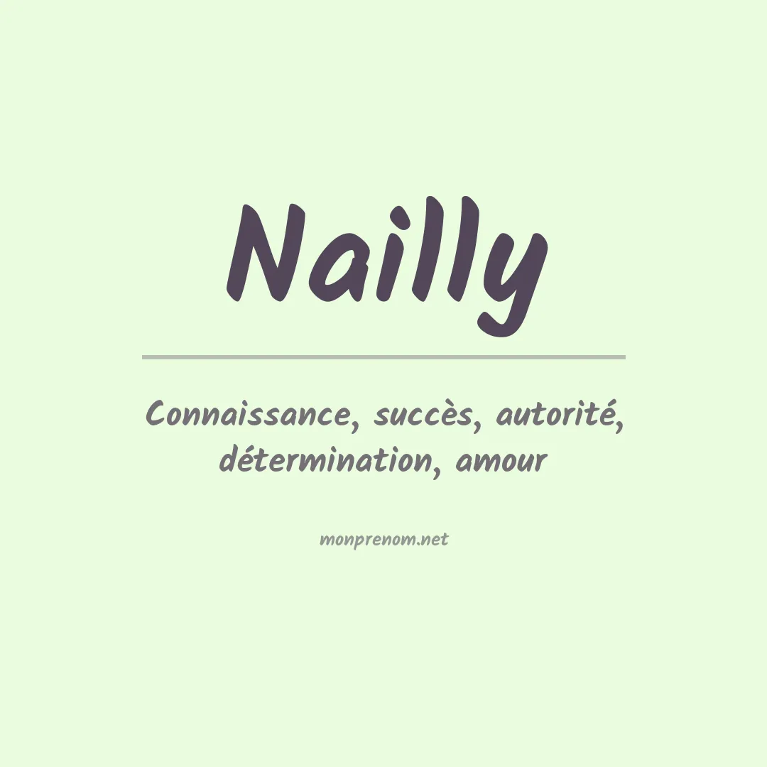 Prénom Nailly