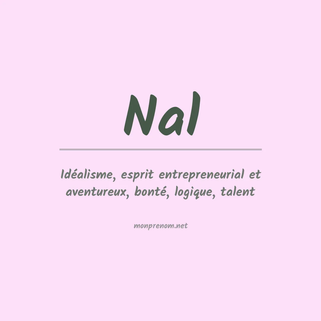 Prénom Nal
