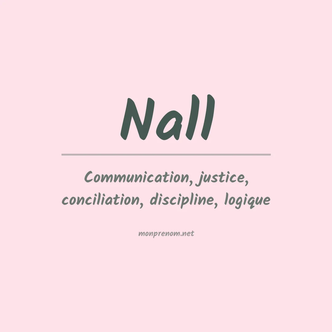 Prénom Nall