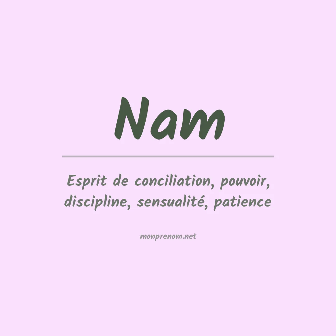 Prénom Nam