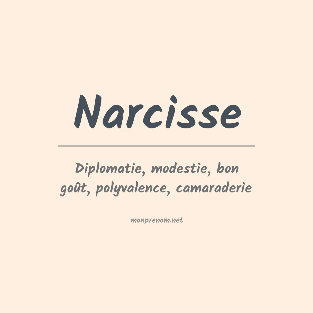 Prénom Narcisse