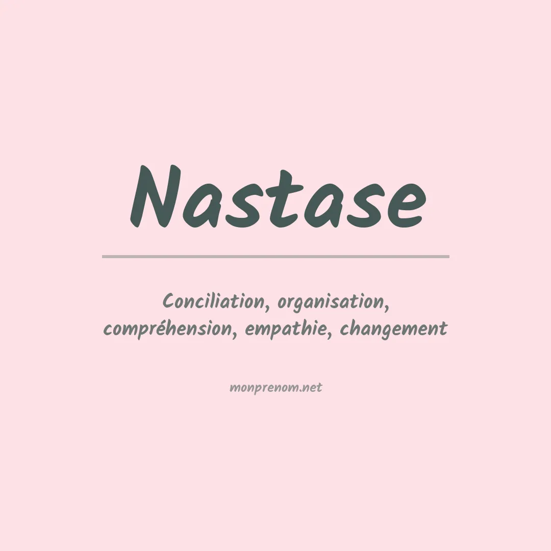 Prénom Nastase