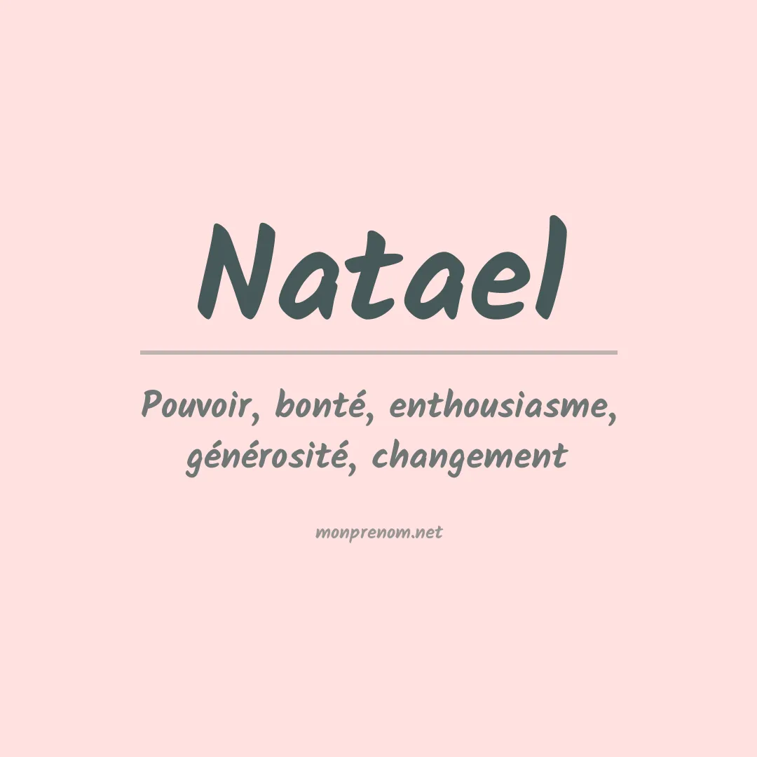 Prénom Natael