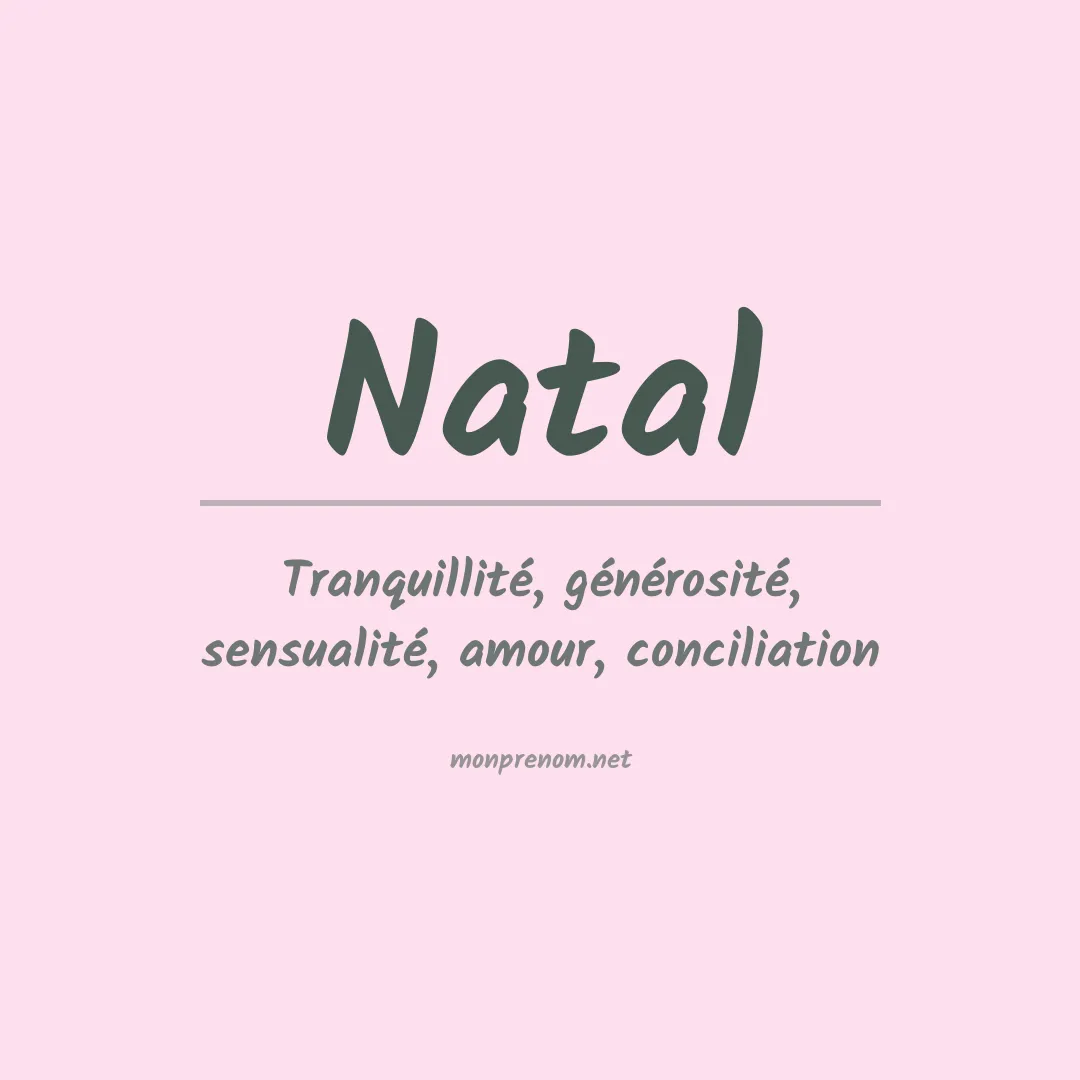 Prénom Natal