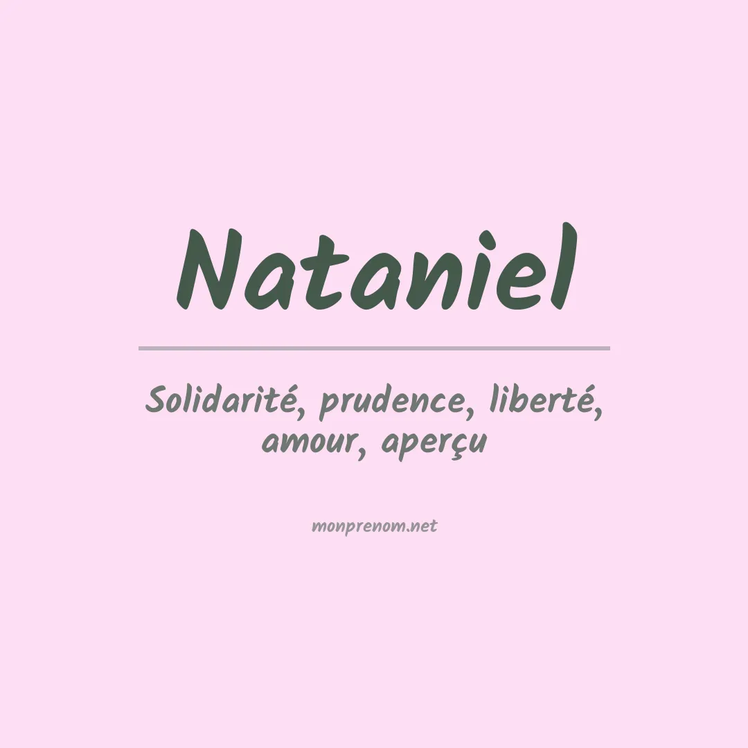 Prénom Nataniel