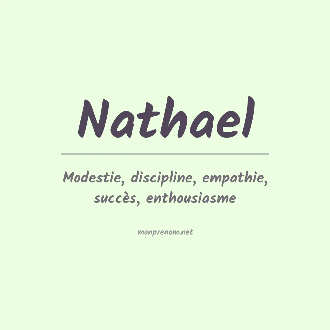 Prénom Nathael