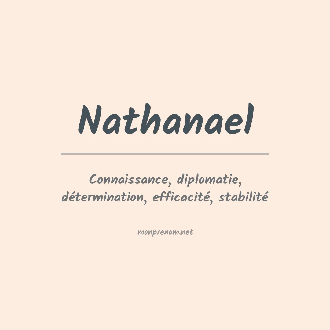 Prénom Nathanael