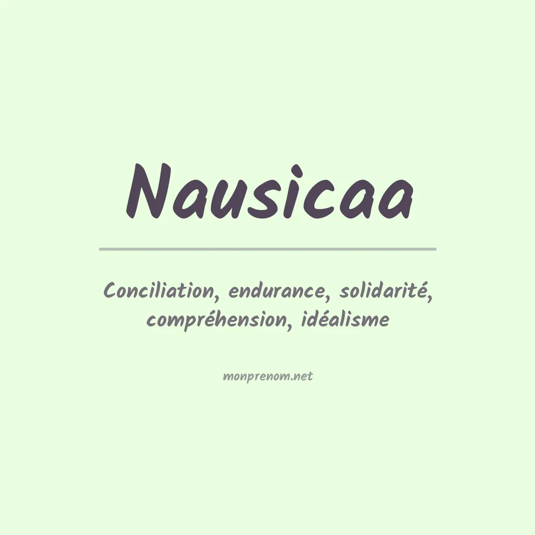 Signification du prénom Nausicaa