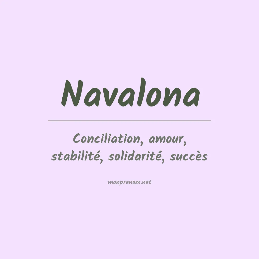 Prénom Navalona