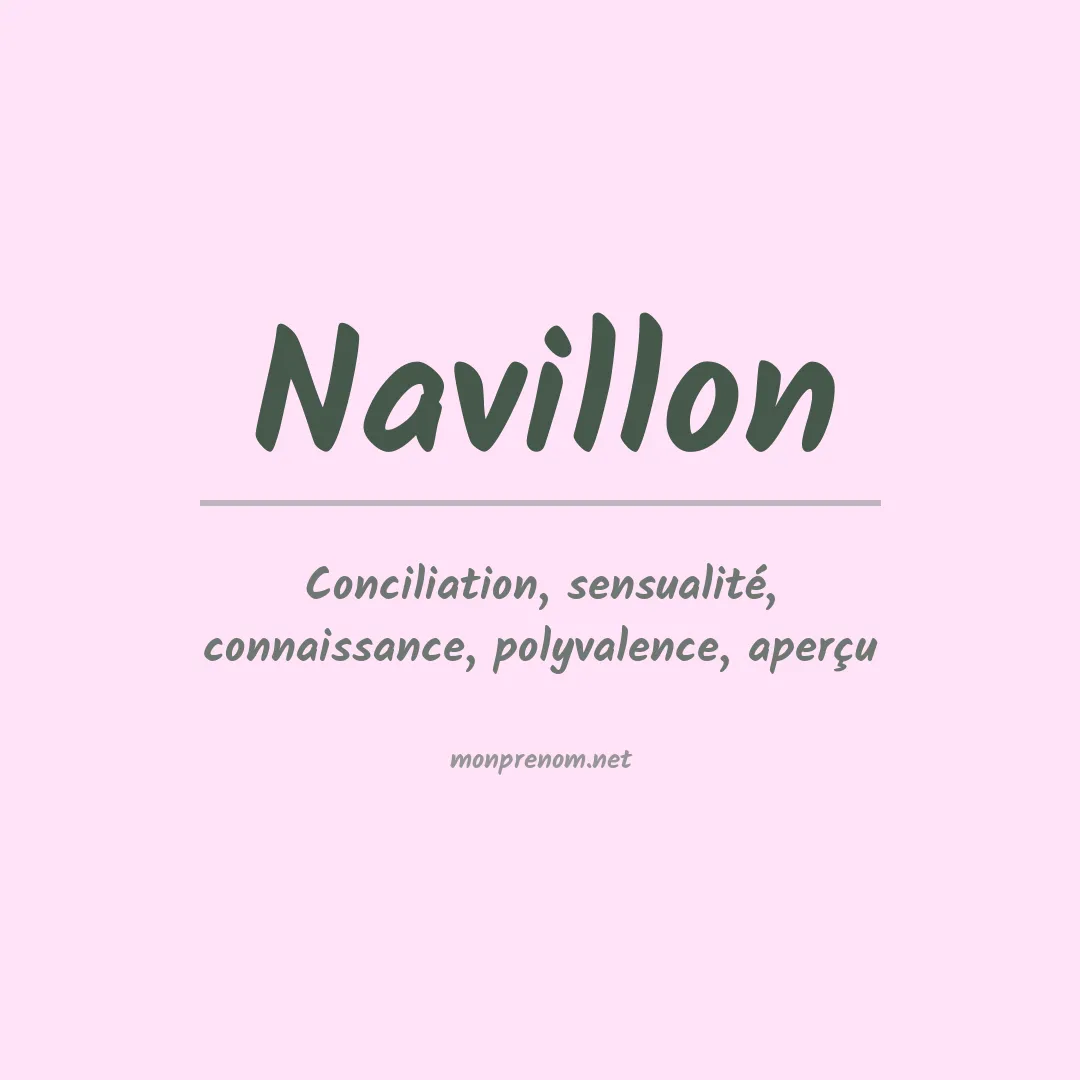 Prénom Navillon