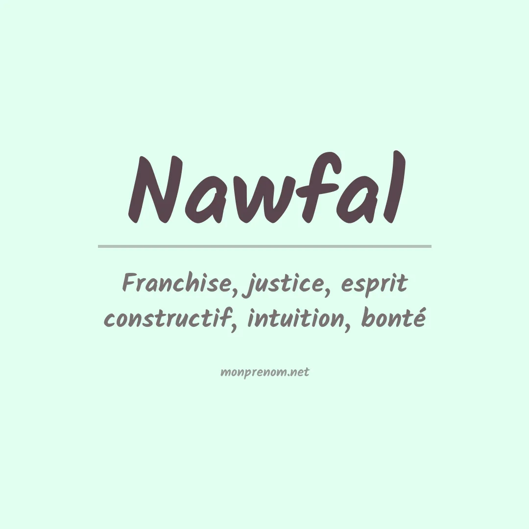 Prénom Nawfal