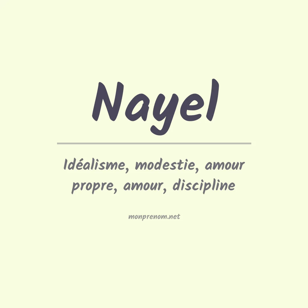 Prénom Nayel