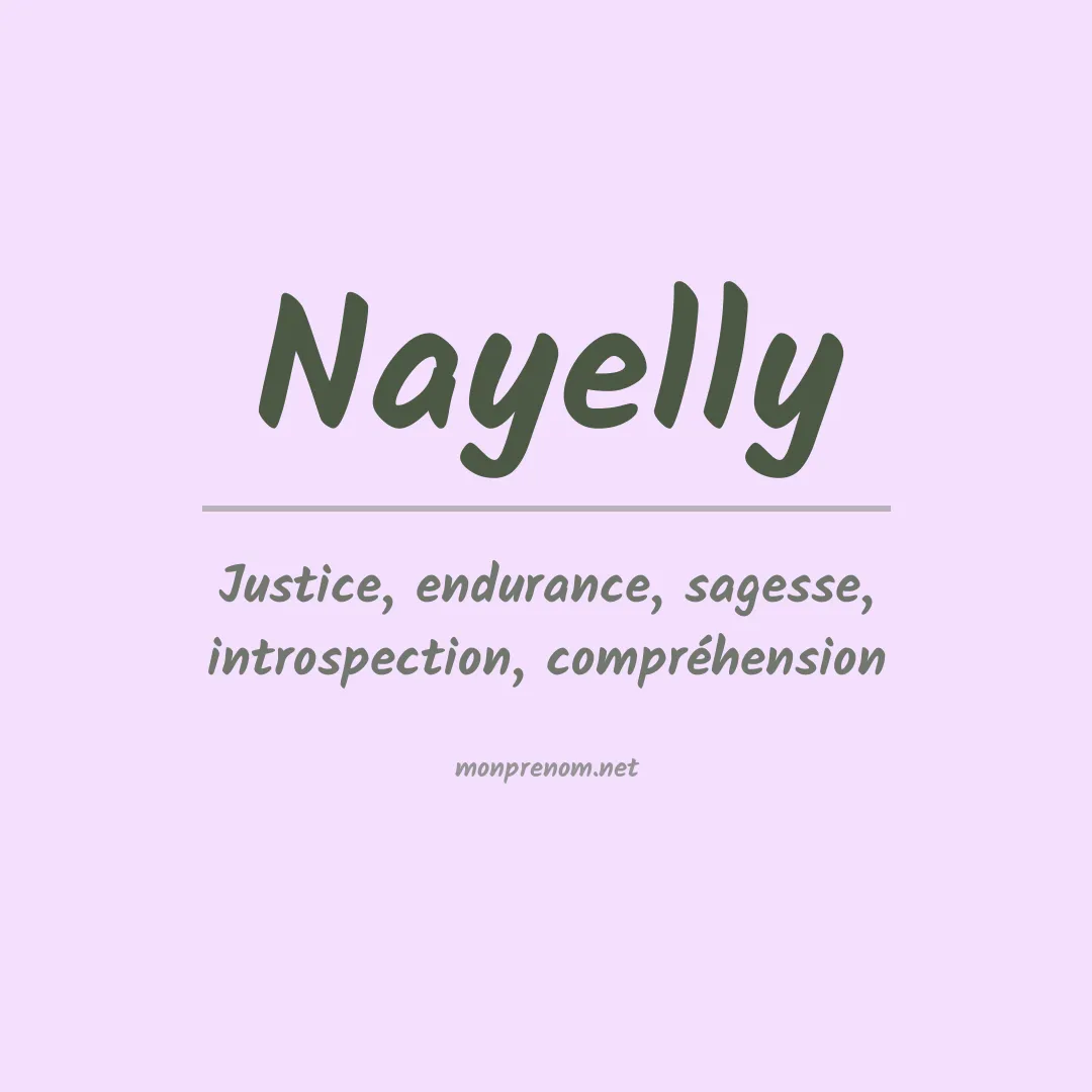 Prénom Nayelly