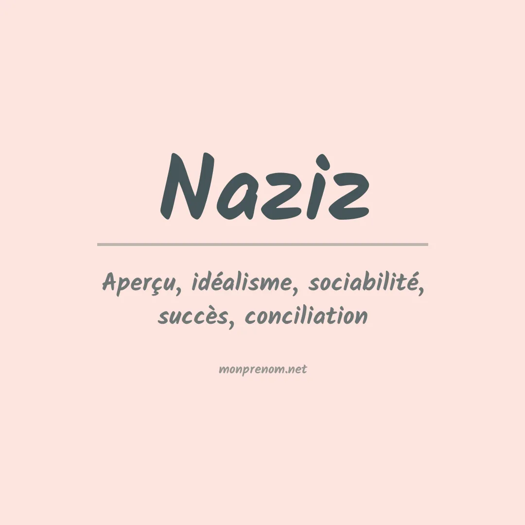 Signification du prénom Naziz