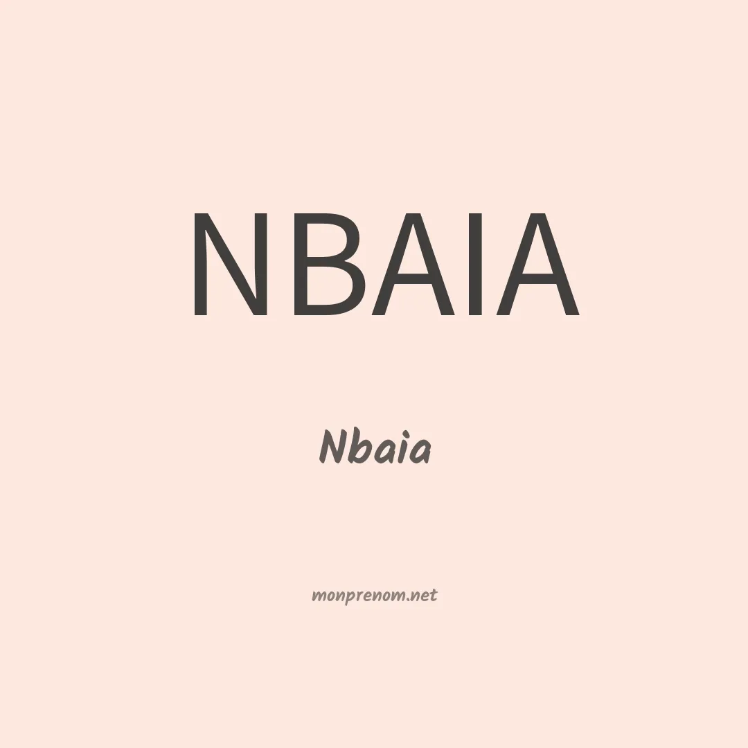 Nbaia en chinois