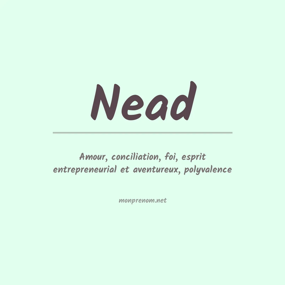 Prénom Nead
