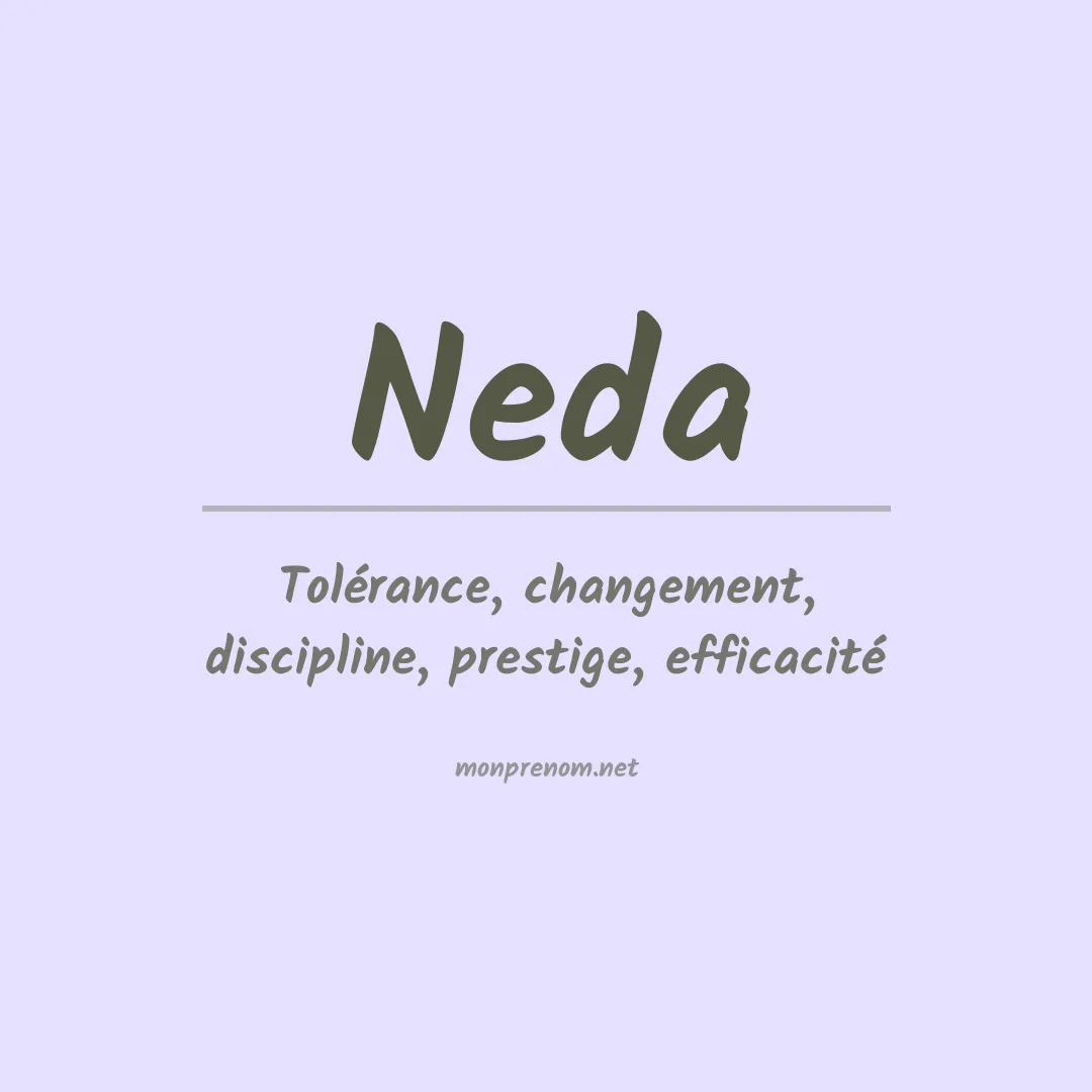 Prénom Neda
